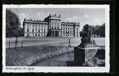 AK Ludwigslust i. M., Blick zum Schloss