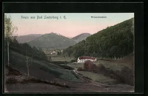 AK Bad Lauterberg i. Harz, Wiesenbecktal