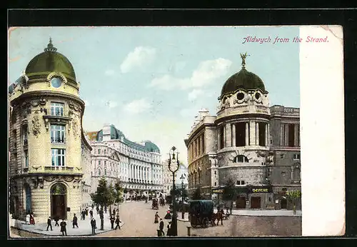 AK London, Aldwych from the Strand