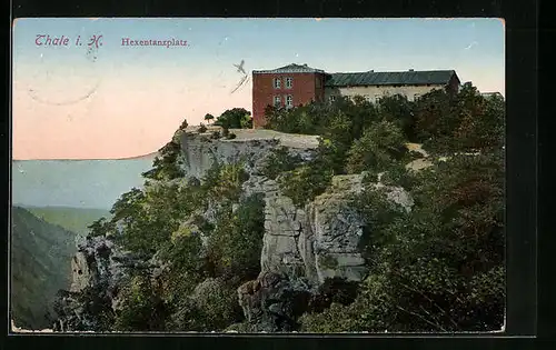 AK Thale im Harz, Hexentanzplatz