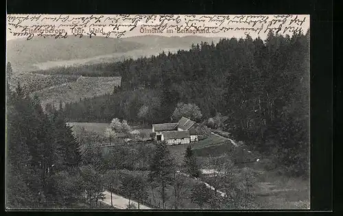 AK Finsterbergen (Thür. Wald), Ölmühle im Leinagrund