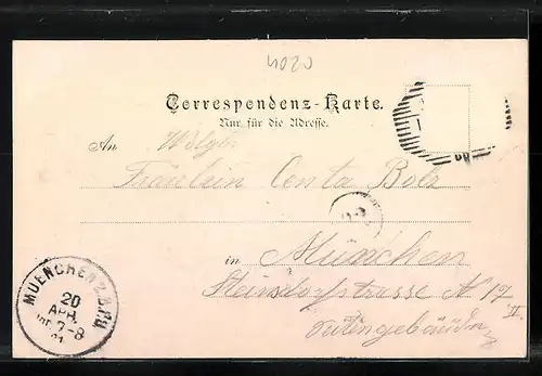 AK Linz a. d. D., Marktplatz