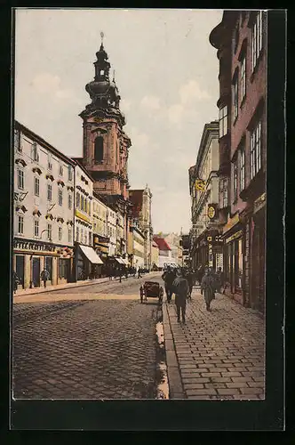 AK Linz a. d. Donau, Landstrasse