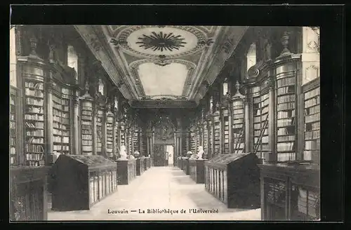 AK Louvain, La Bibliotheque de l`Universitè