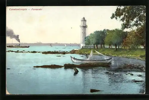 AK Constantinople, Fanaraki, Leuchtturm