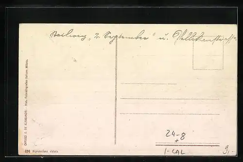 AK Calabria, Reggio Calabria dopo il terremoto del 28 dicembre 1908, Scesa 2 Settembre e Via Pellicano, Erdbeben