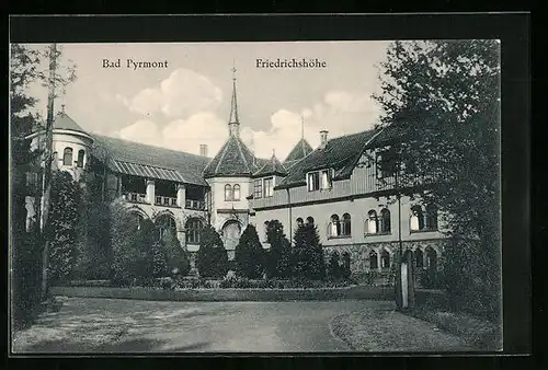 AK Bad Pyrmont, Friedrichshöhe