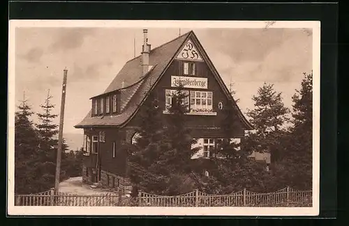 AK Oberhof /Thür., Jugendherberge Oberhof