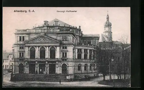 AK Altenburg /S.-A., Herzogliches Hoftheater