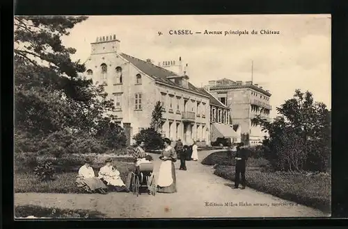 AK Cassel, Avenue principale du Château