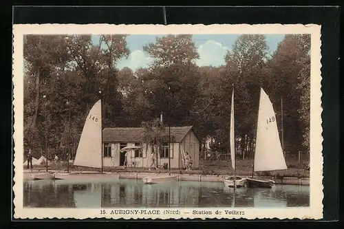 AK Aubigny-Plage, Station de Voiliers