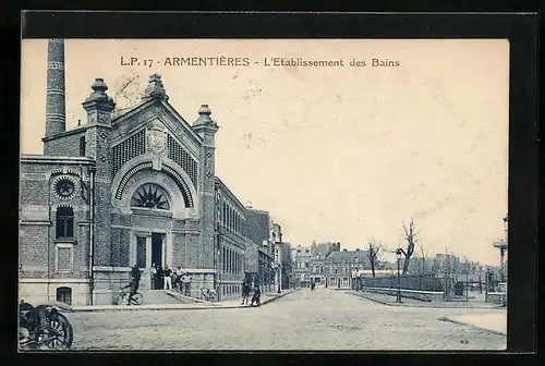 AK Armentières, L`Etablissement des Bains