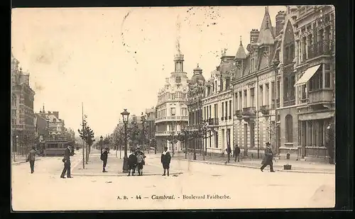 AK Cambrai, Boulevard Faidherbe