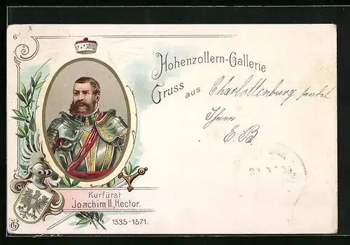 AK Kurfürst Joachim II., Hector, 1535-1571