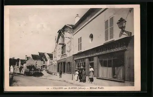 AK Villiers-sur-Marne, Hôtel Noel