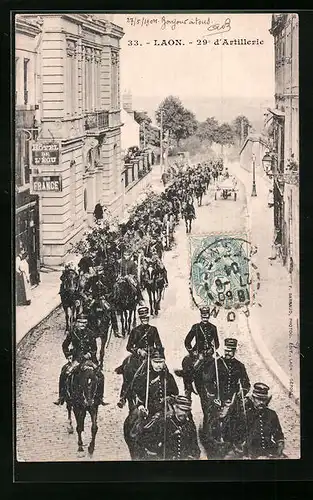 AK Laon, 29e d`Artillerie