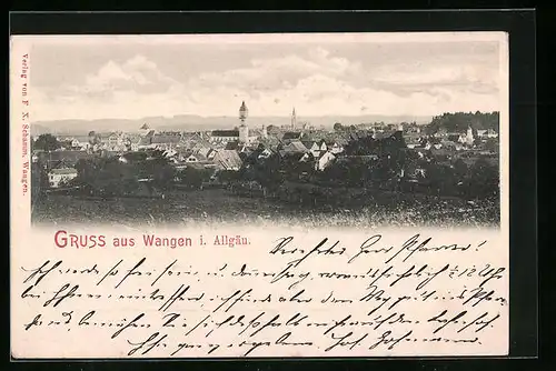 AK Wangen i. Allgäu, Gesamtansicht