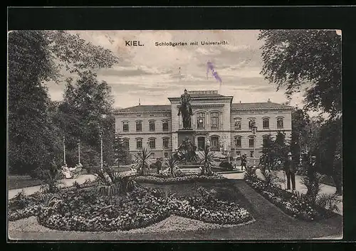 AK Kiel, Schlossgarten mit Universität