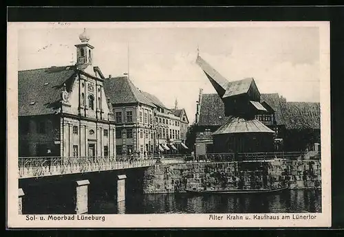 AK Lüneburg, Alter Krahn und Kaufhaus am Lünertor