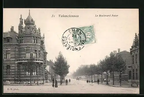AK Valenciennes, Le Boulevard Pater