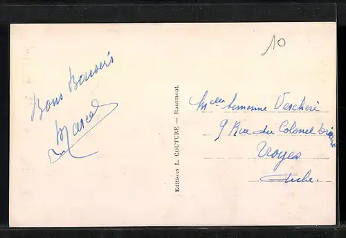 AK Fourmies, Rue Cousin Corbier, Strassenpartie