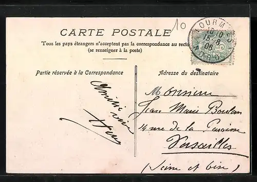 AK Fourmies, Rue Sencier, Strassenpartie