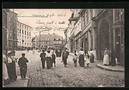 AK Maubeuge, Une Rue