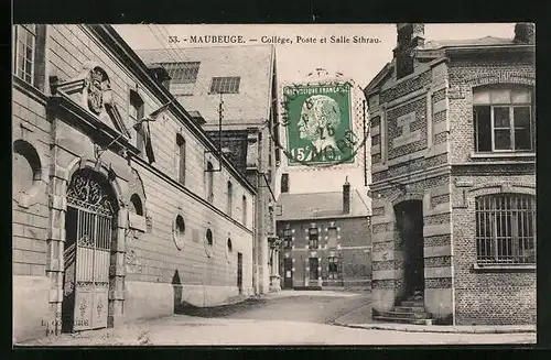 AK Maubeuge, Collège, Poste et Salle Sthrau