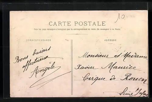 AK Radepont, Mairie et Ecole