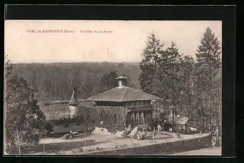 AK Radepont, Parc de Radepont, Pavillon du Jardinier