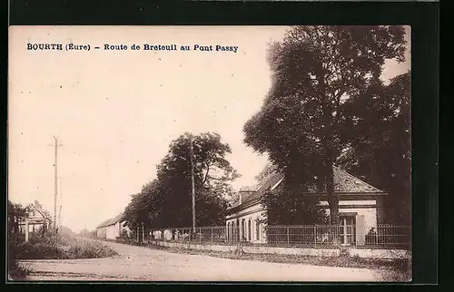 AK Bourth, Route de Breteuil au Pont Passy