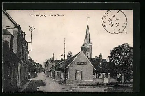 AK Bourth, Rue de Chandai, Strassenpartie