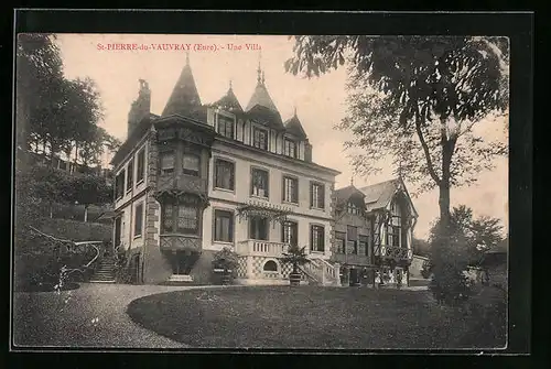 AK St-Pierre-du-Vauvray, Une Villa