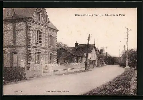 AK Glos-sur-Risle, Village de la Forge