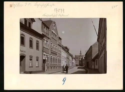 Fotografie Brück & Sohn Meissen, Ansicht Dahlen, Kaiserliches Postamt in der Bahnhofstrasse