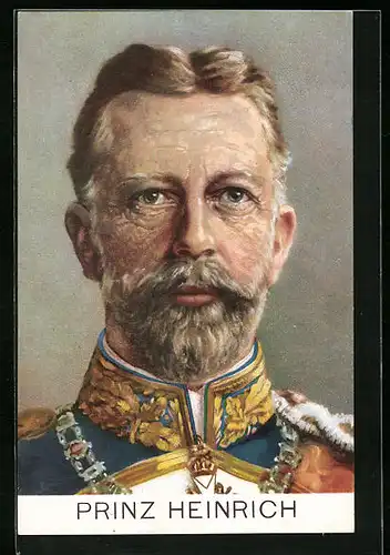 AK Prinz Heinrich von Preussen mittleren Alters