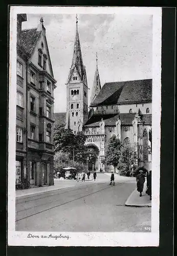 AK Augsburg, Dom und Geschäft