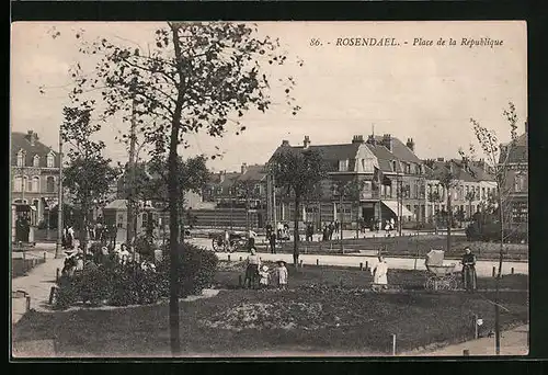 AK Rosendael, Place de la République