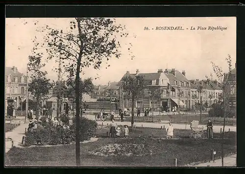 AK Rosendael, Place de la République