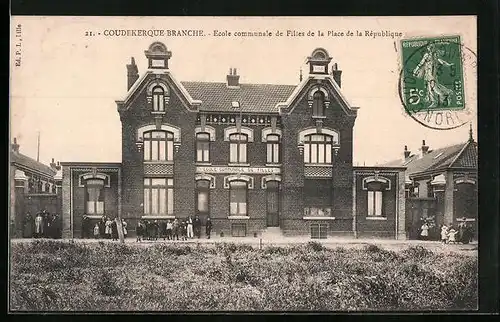 AK Coudekerque-Branche, Ecole communale de Filles de la Place de la République