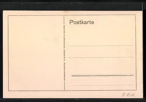 AK Düsseldorf, Kriegs-Wahrzeichen 1915