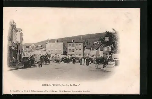 AK Pont-St-Pierre, Le Marché