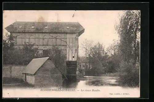 AK Ecardenville-sur-Eure, Le vieux Moulin