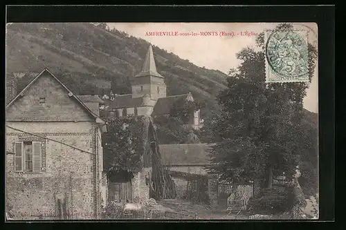 AK Amfreville-sous-les-Monts, L`Église