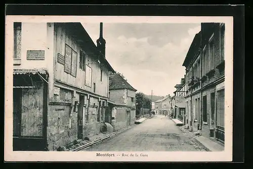 AK Montfort, Rue de la Gare