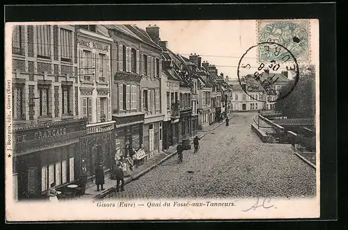 AK Gisors, Quai du Fosse-aux-Tanneurs