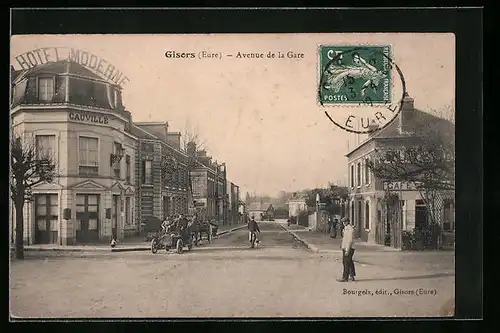 AK Gisors, Avenue da la Gare