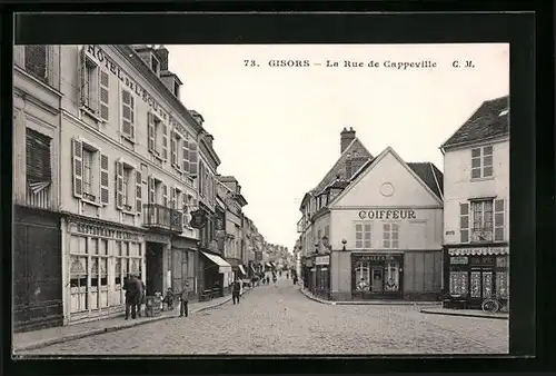 AK Gisors, La Rue de Cappeville