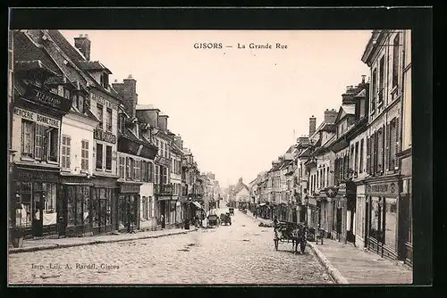 AK Gisors, La Grande Rue