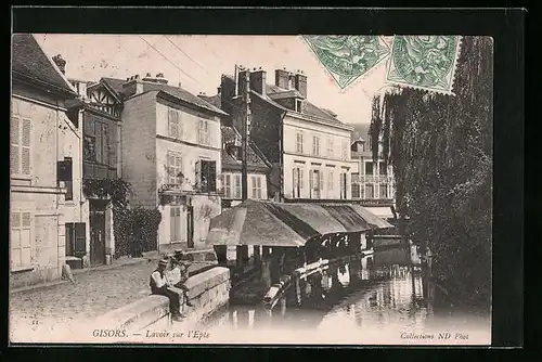 AK Gisors, Lavoir sur l`Epte